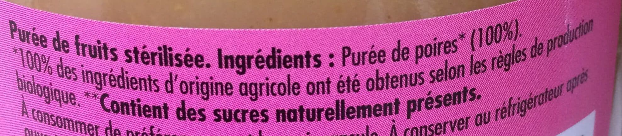 Danival DANI POIRE POIRE packshot