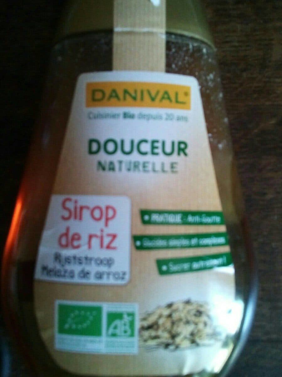 Danival Sirop de riz packshot