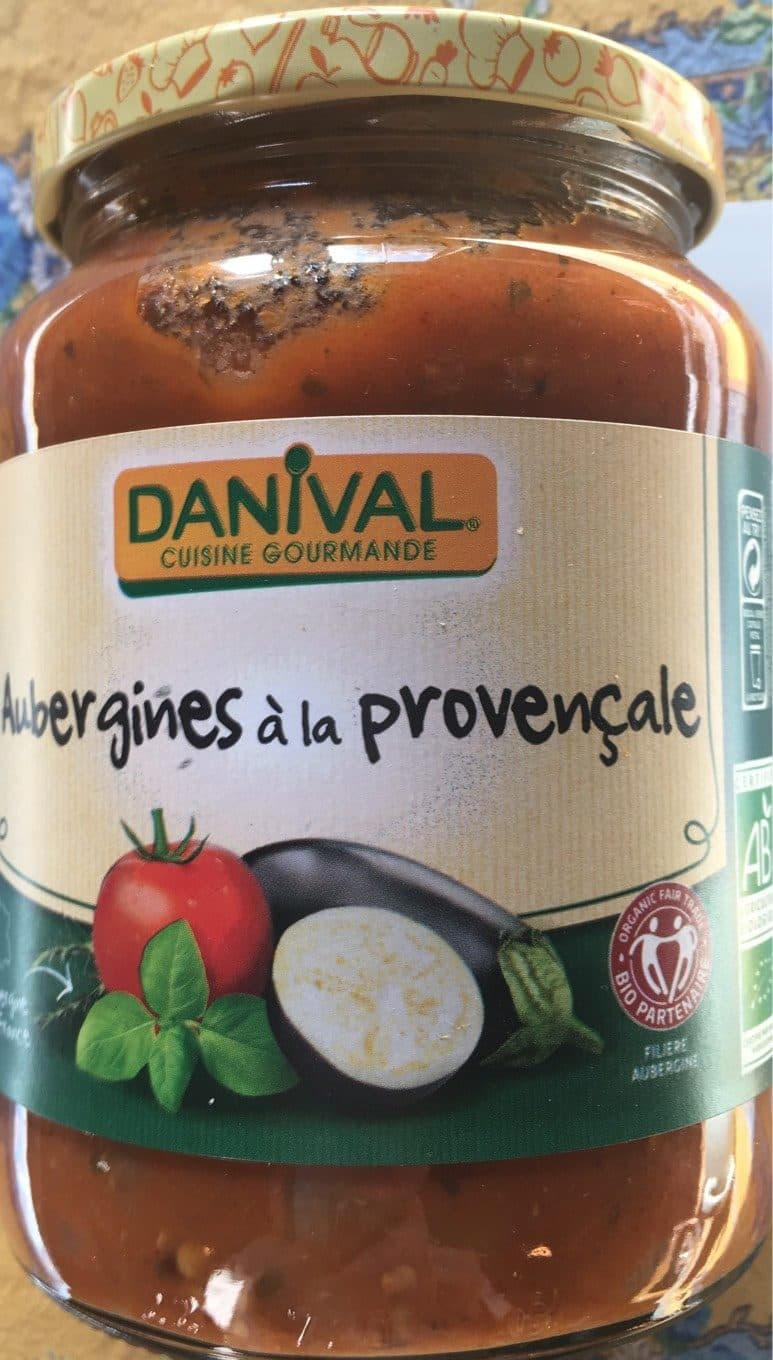 Danival Aubergines à la Provençale packshot