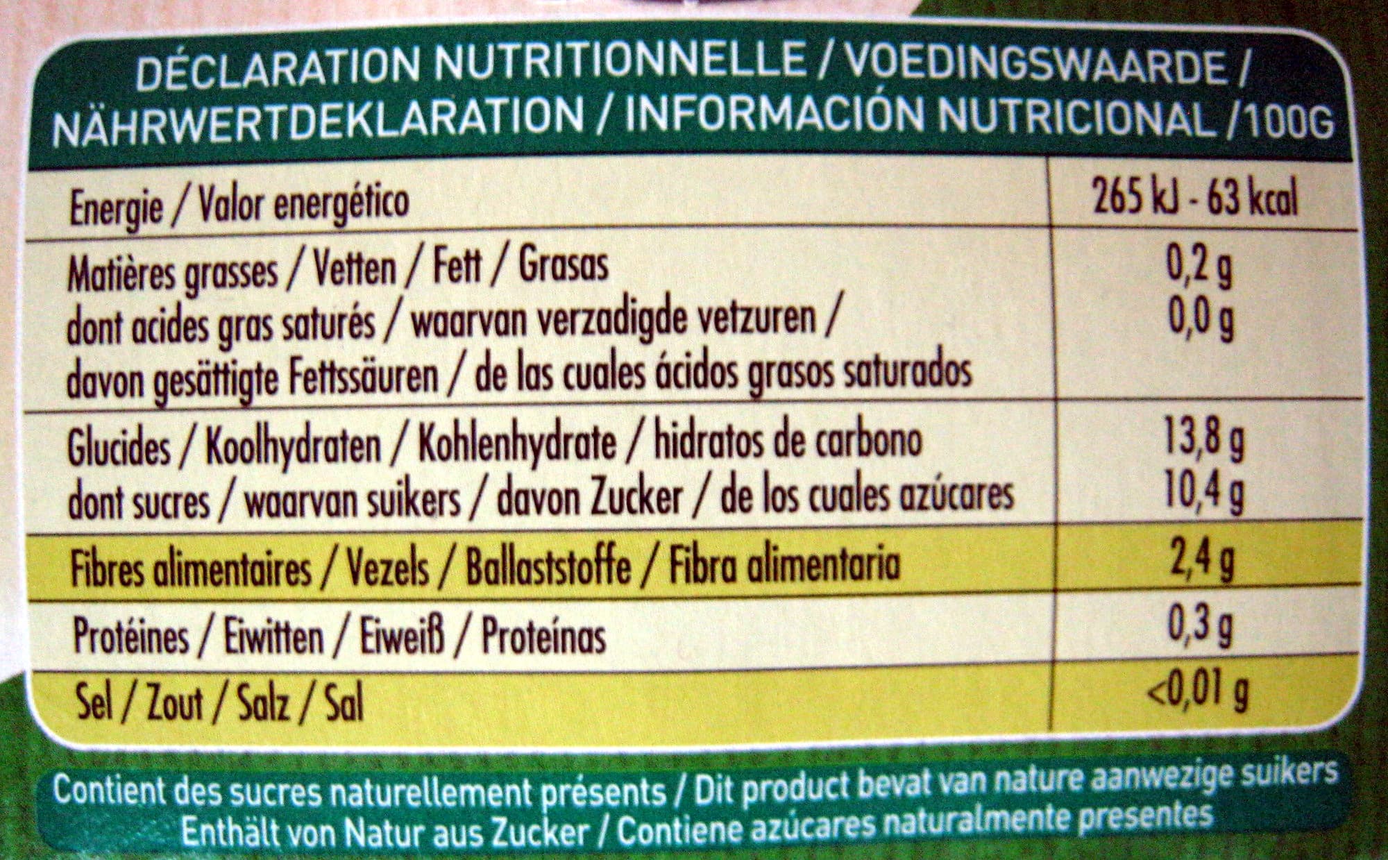 Danival Purée de Pomme 100% fruit packshot