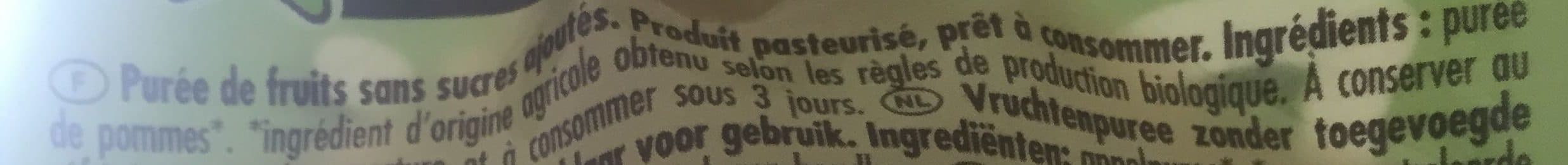 Danival Poki Bio Pomme packshot
