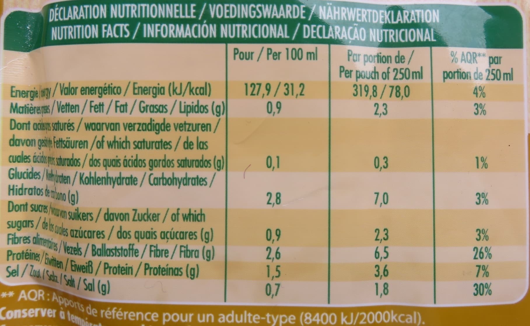 Danival Soupe aux 12 légumes packshot
