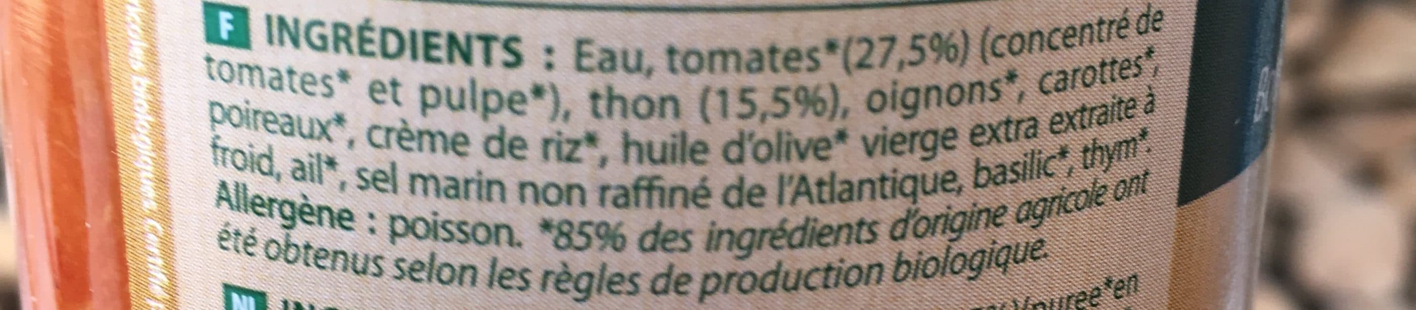 Danival Sauce Bolognaise Thon packshot
