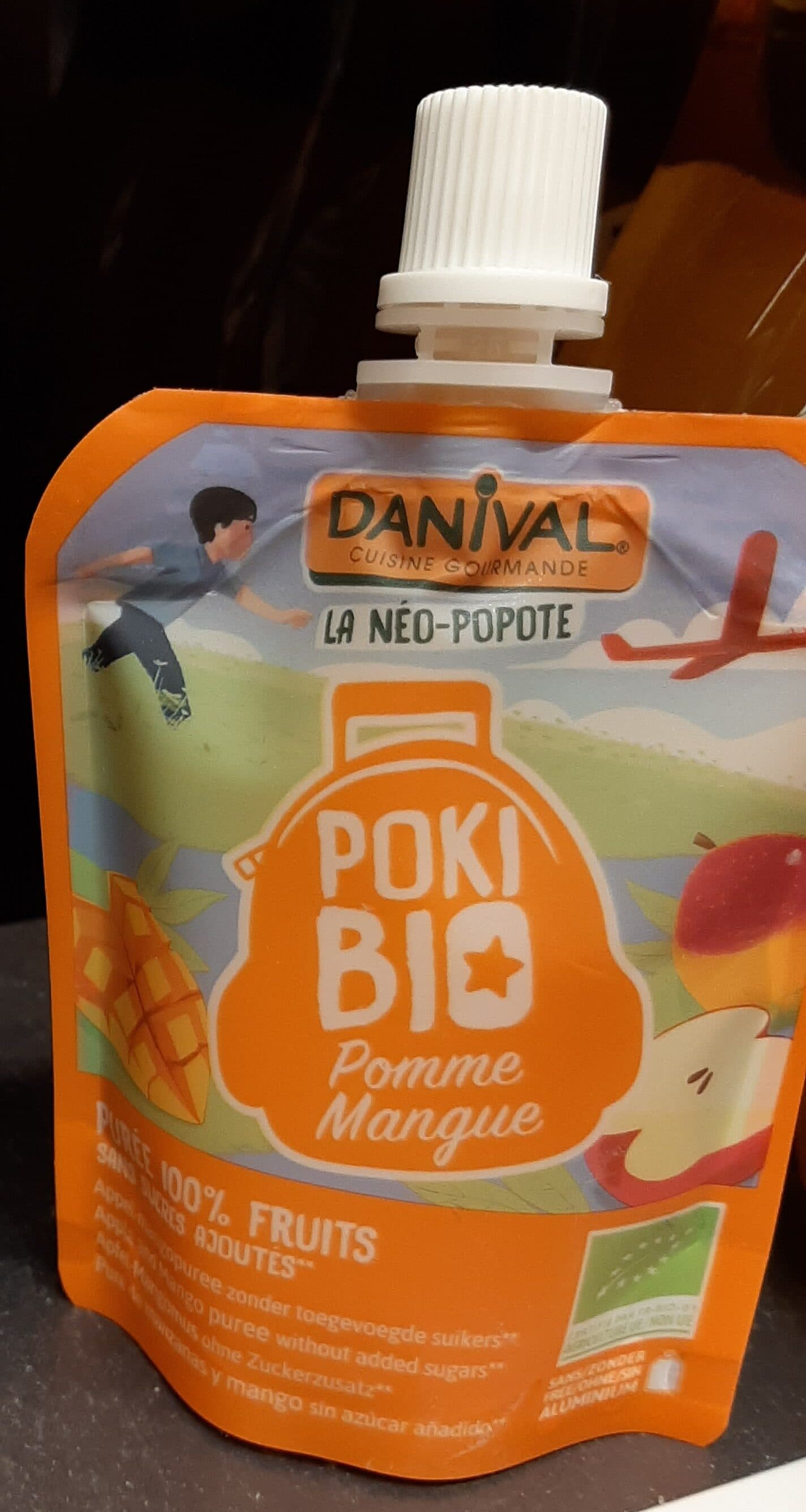 Danival Poki Bio Pomme Mangue packshot