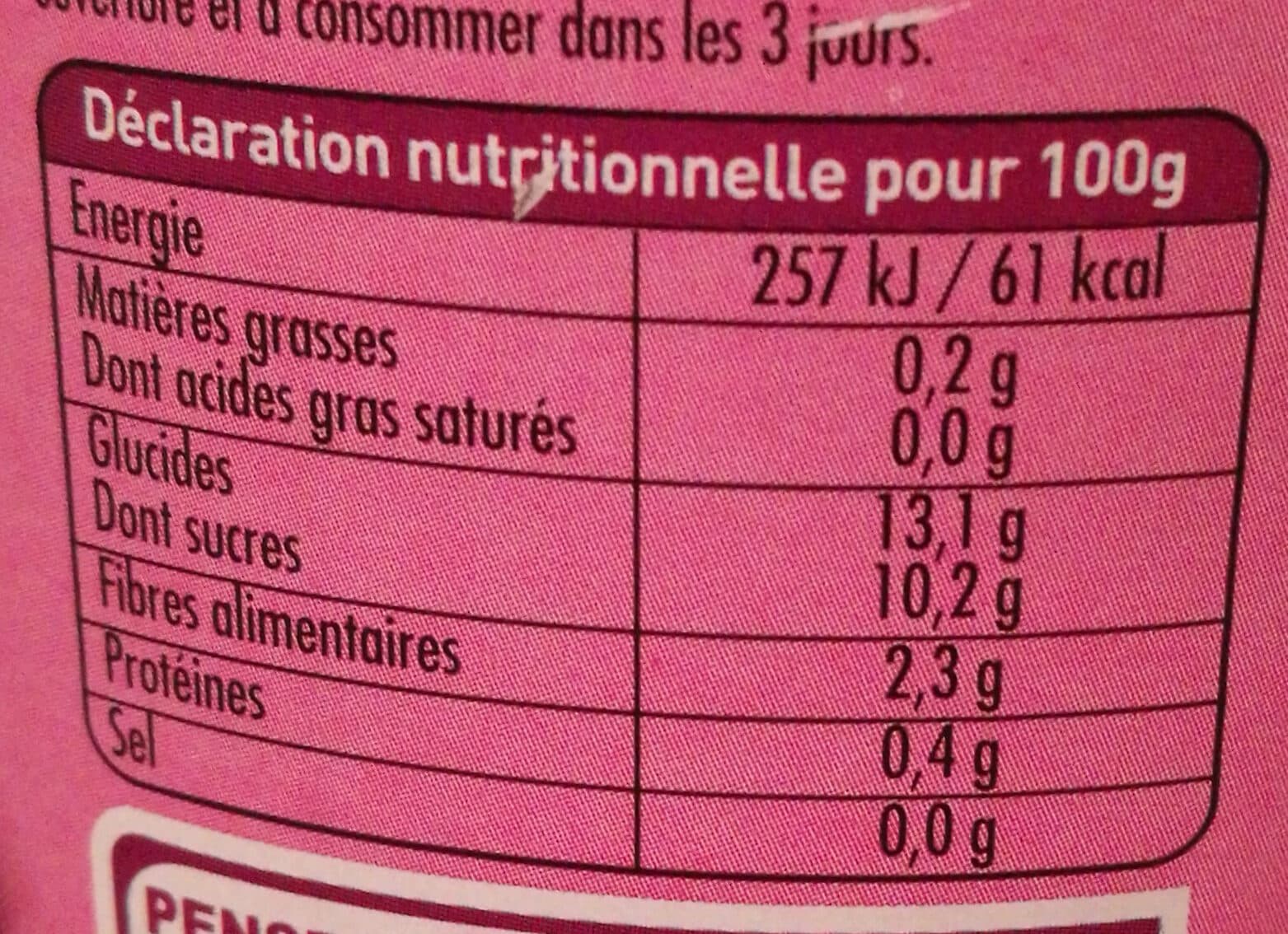 Danival Dani Pom sans sucres ajoutés packshot