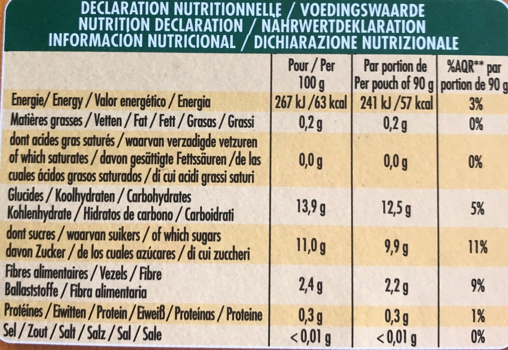 Danival Poki bio pirée pomme mangue packshot