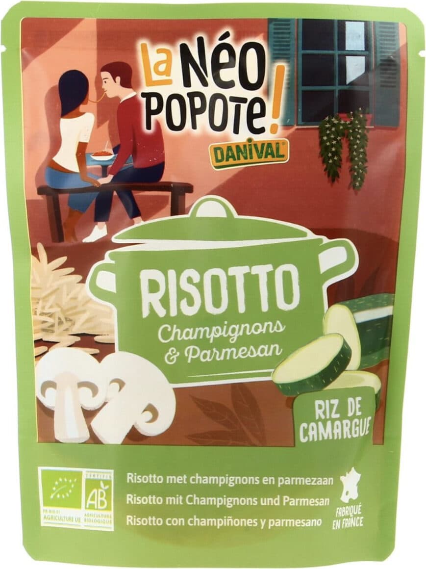 Danival La néo popote! Risotto Champignons & parmesan packshot
