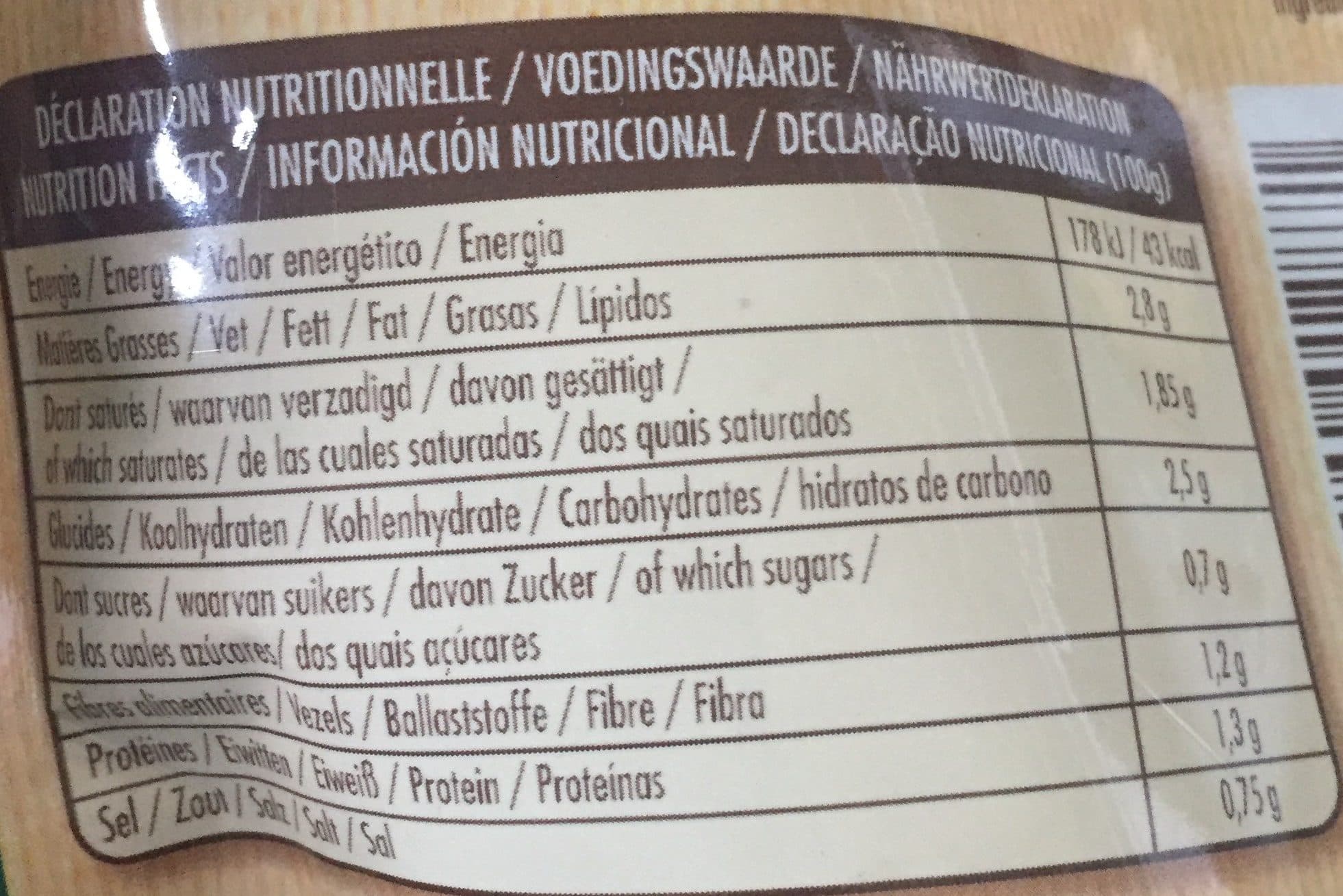 Danival Les moulines gourmands epinards packshot