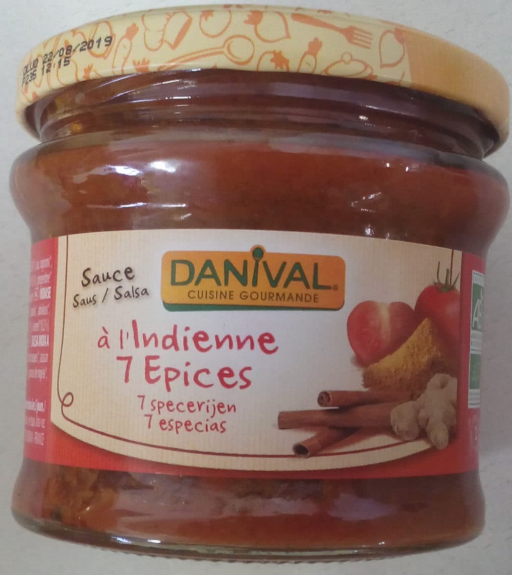 Danival Sauce à l'Indienne 7 Epices packshot