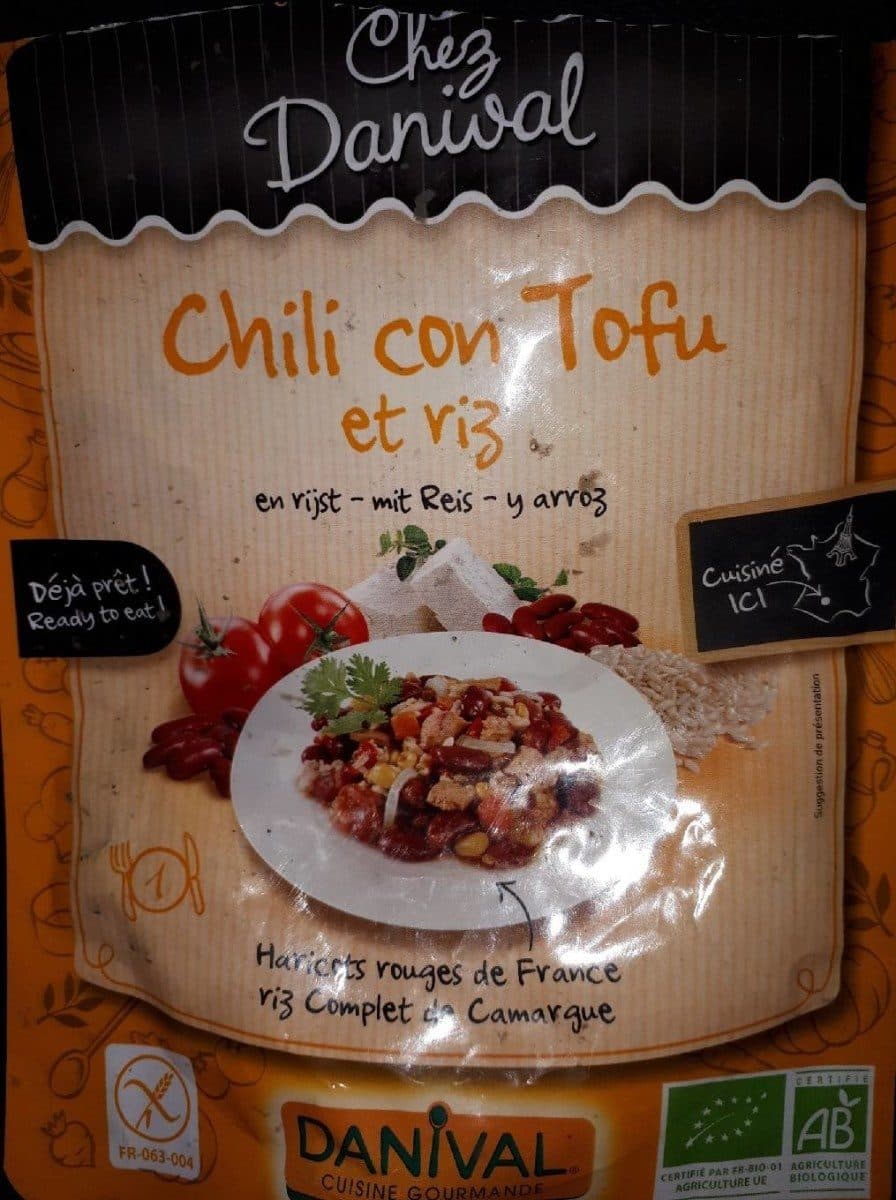 Chez Danival Chili Con Tofu Et Riz packshot