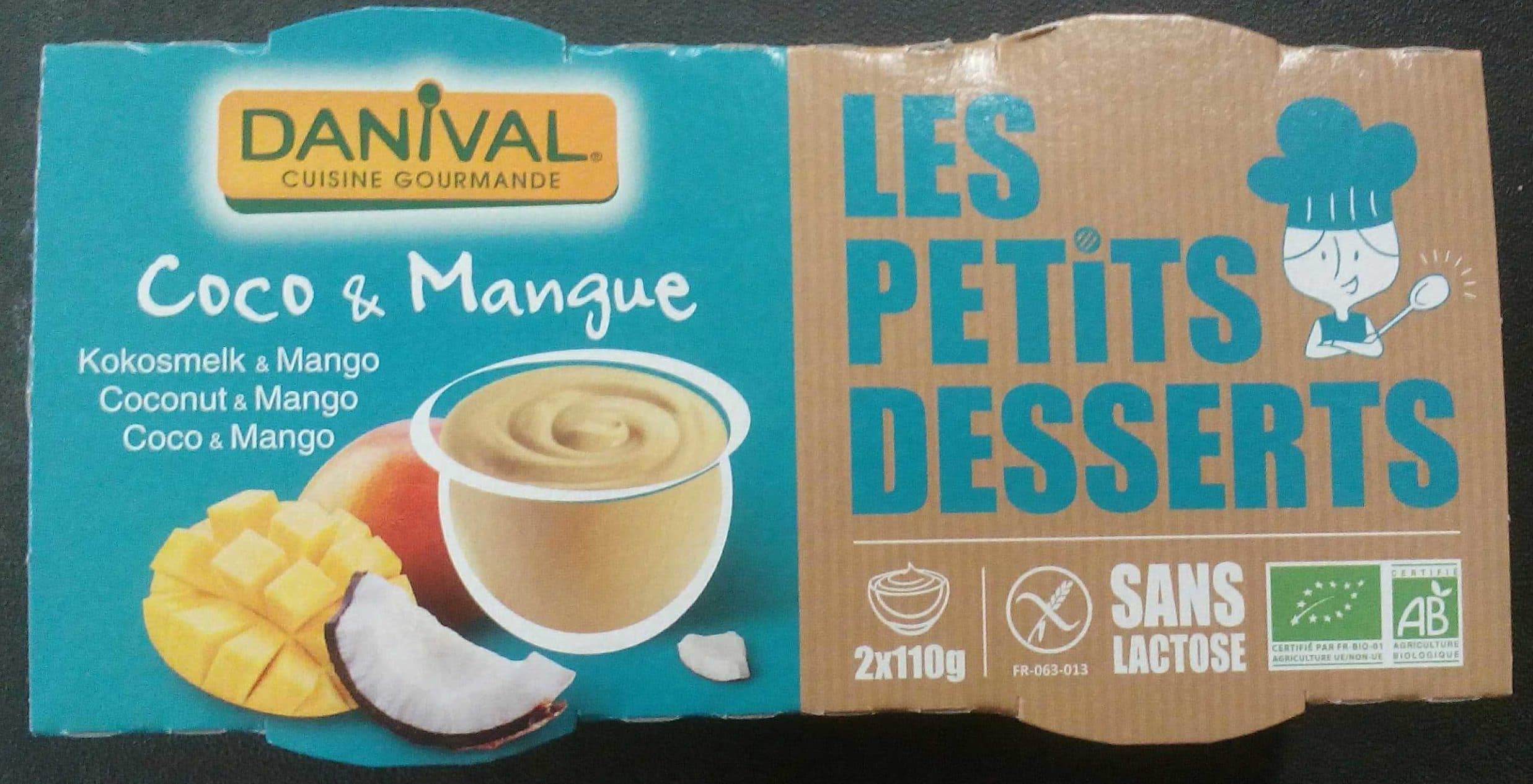 Danival Dessert Coco & Mangue packshot