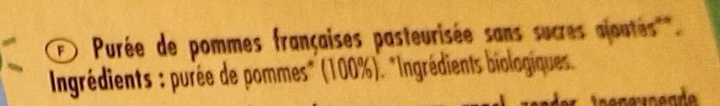 Danival Fruits 100% Fruits Pomme packshot