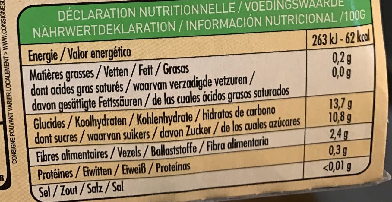 Danival Compotes Pomme Poire Sans Sucres Ajoutés packshot