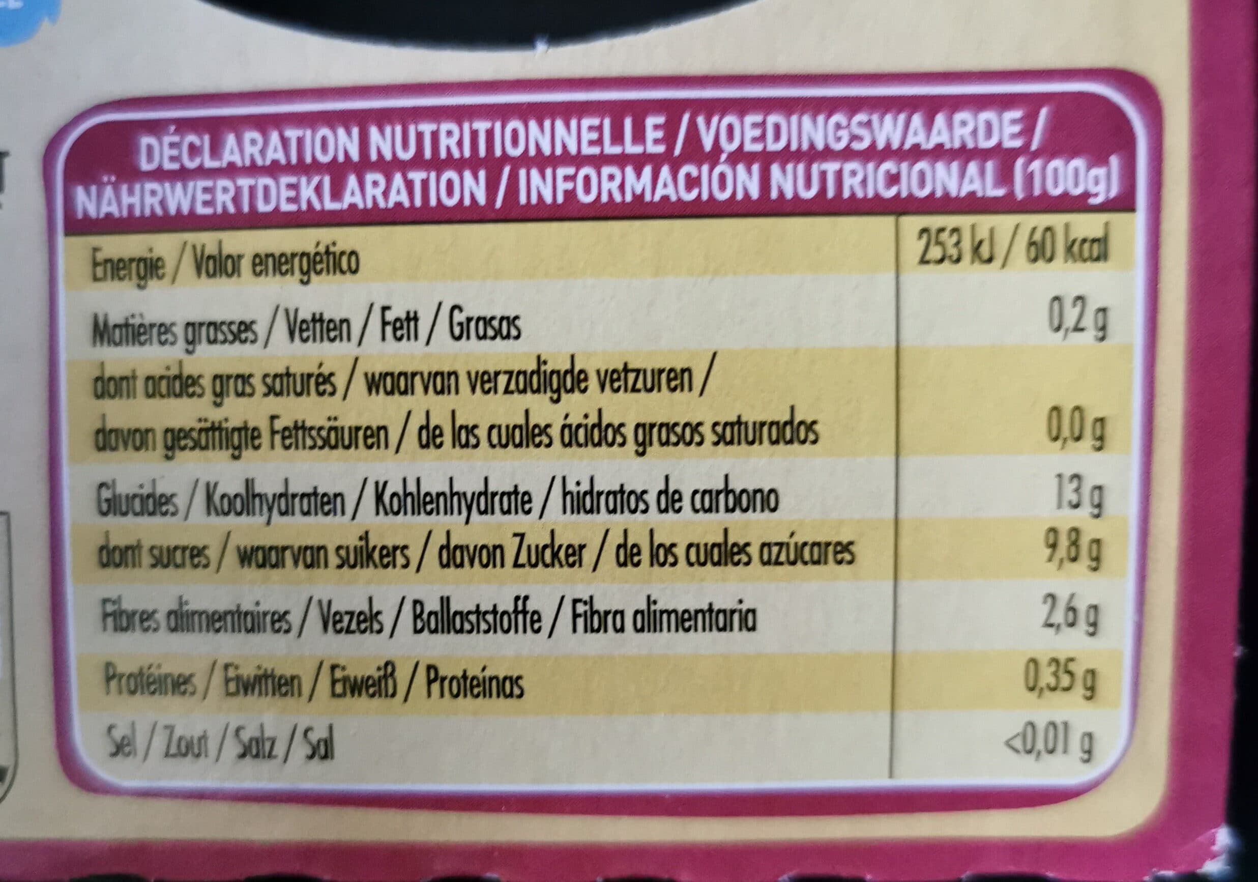 Danival Purée Pomme & Fruits Rouges 100% Fruit Bio Sans Sucres Ajoutés packshot