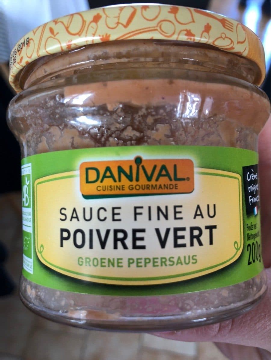 Danival SAUCE FINE AU POIVRE VERT packshot