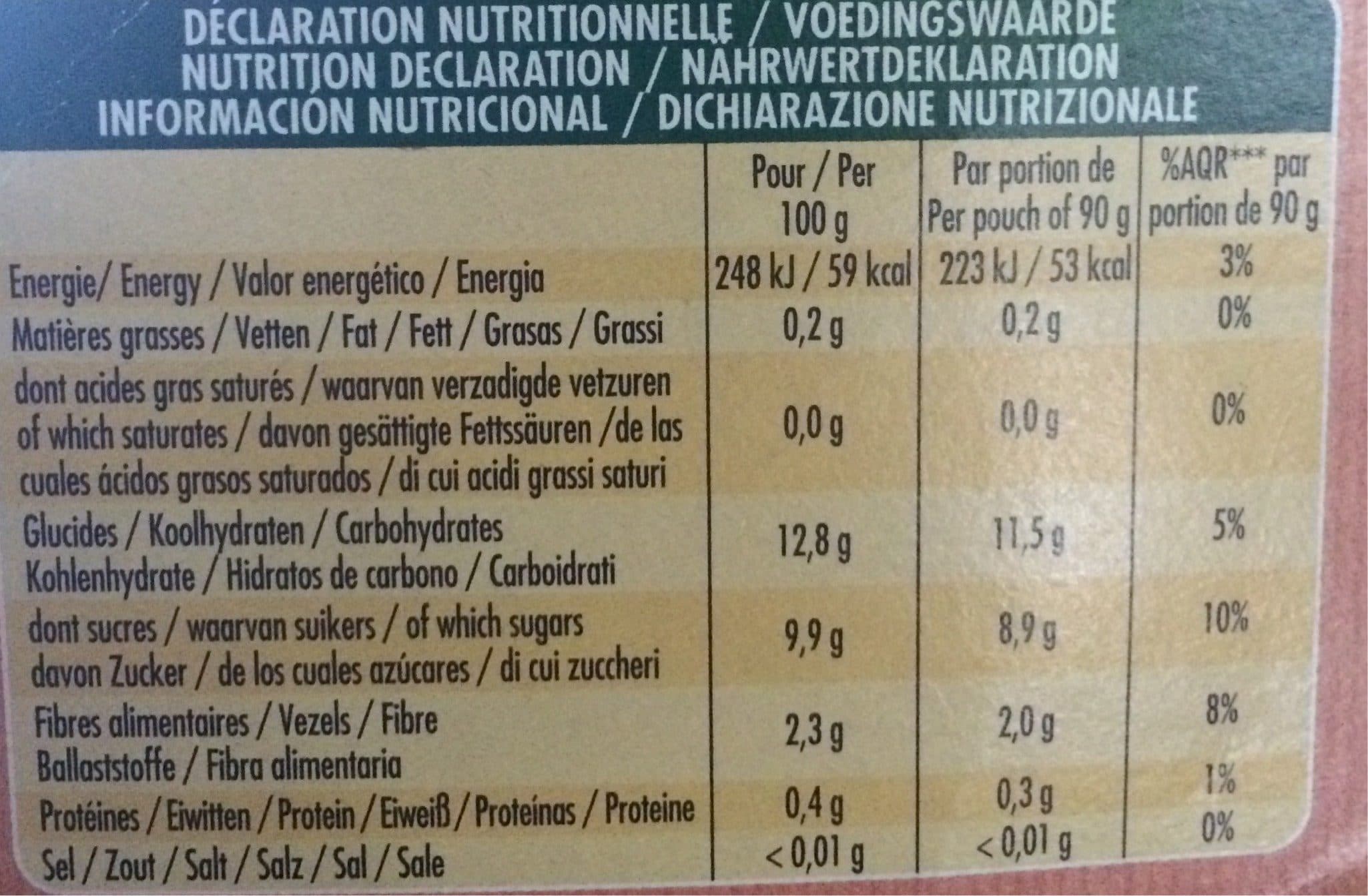 Poki Bio Etuis Pomme Peche Abricot X packshot