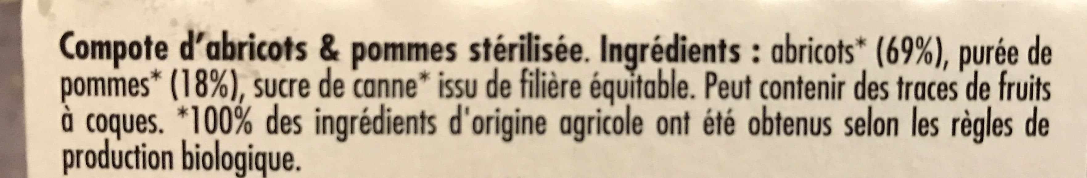 DANIVAL Compotee Abricot Pomme packshot