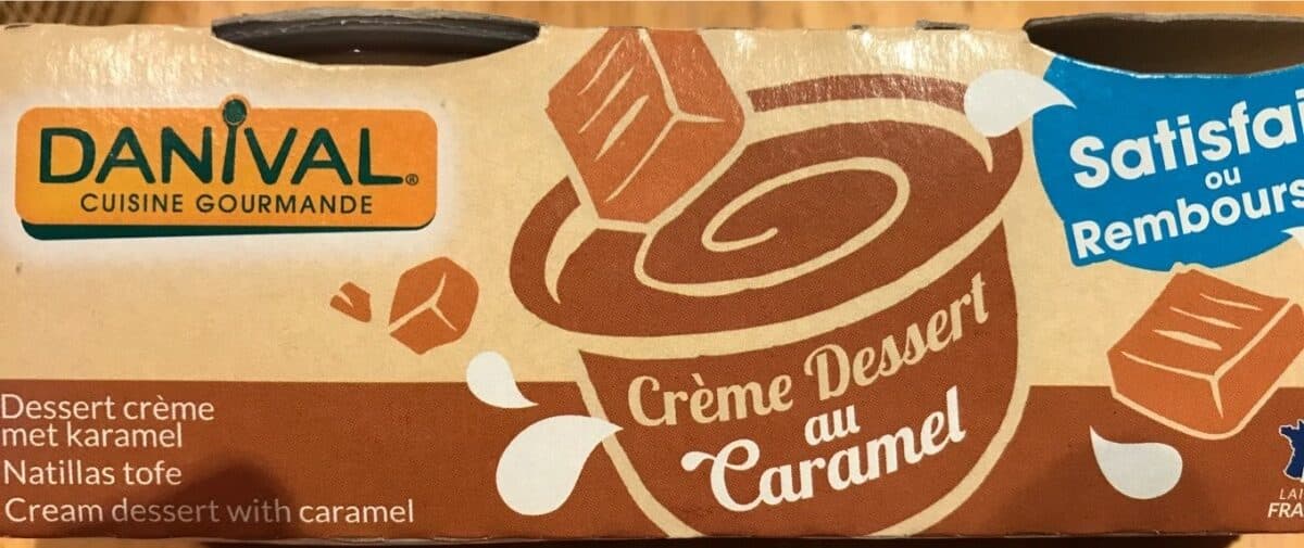 Danival Crème dessert au Caramel packshot