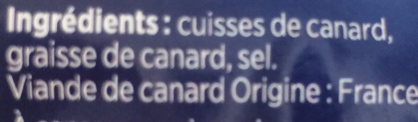 Maison Monfort Confit de canard 4 cuisses packshot