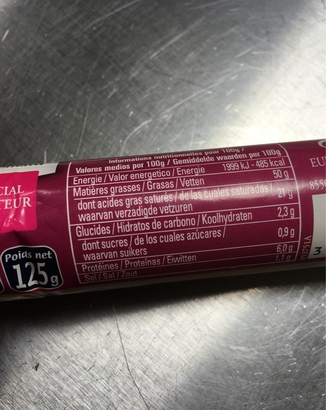 Toque Blanche Ficelle de bloc de foie gras packshot