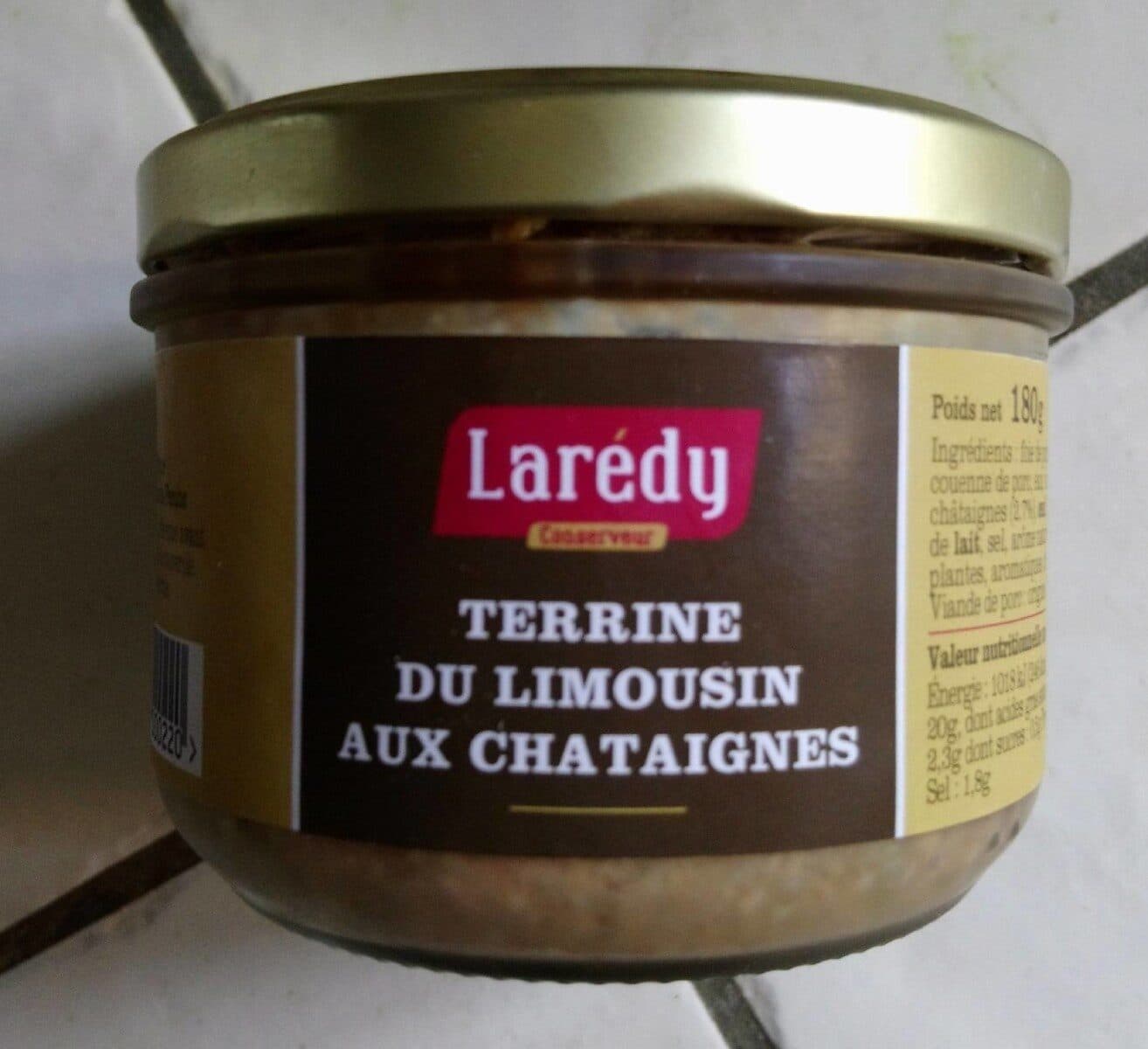 Open Food Facts Terrine du Limousin aux châtaignes packshot