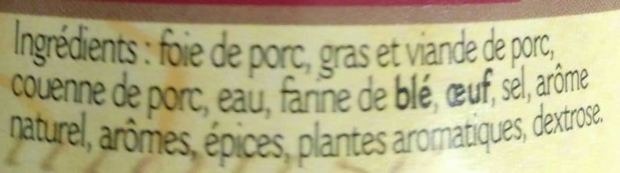 Délices d'Avent Terrine de Campagne à l'Ancienne packshot
