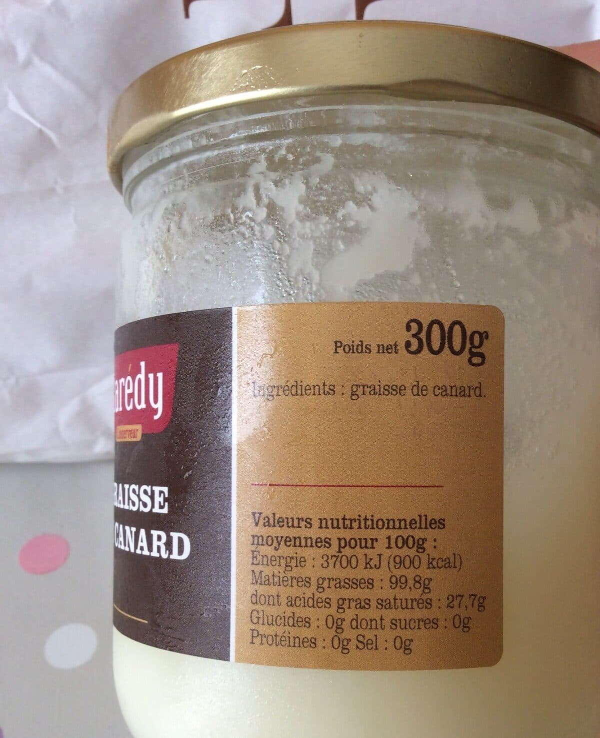 Open Food Facts Graisse de canard packshot