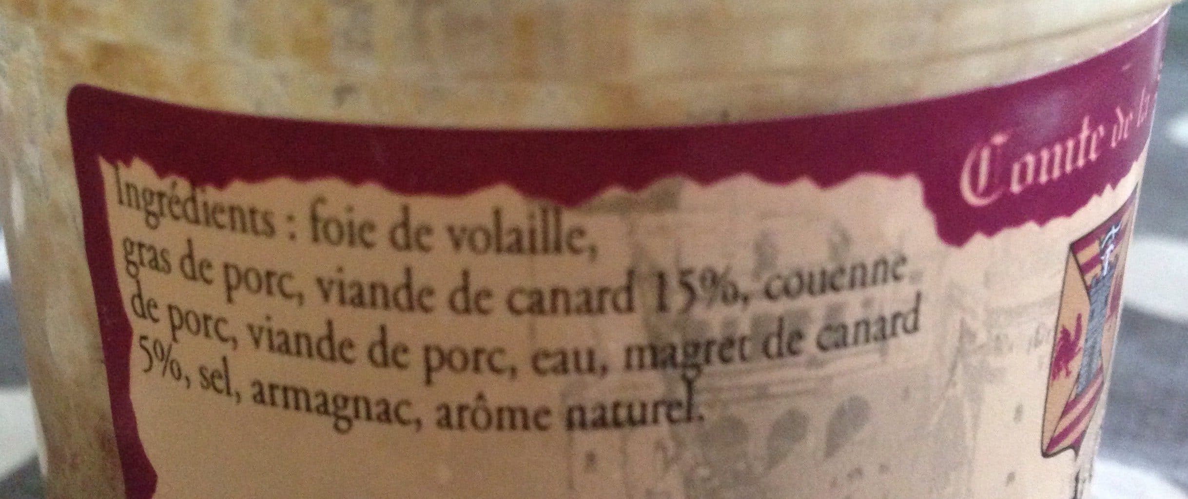 Comte De La Seynie Terrine de Canard au Magret packshot