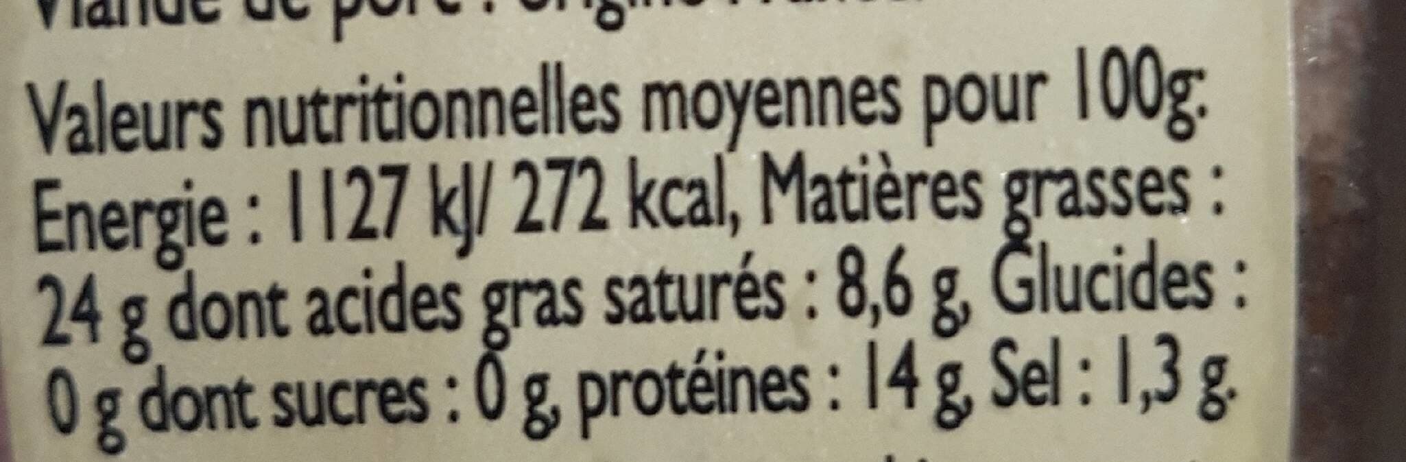 Open Food Facts Terrine de lapin a l'armagnac packshot