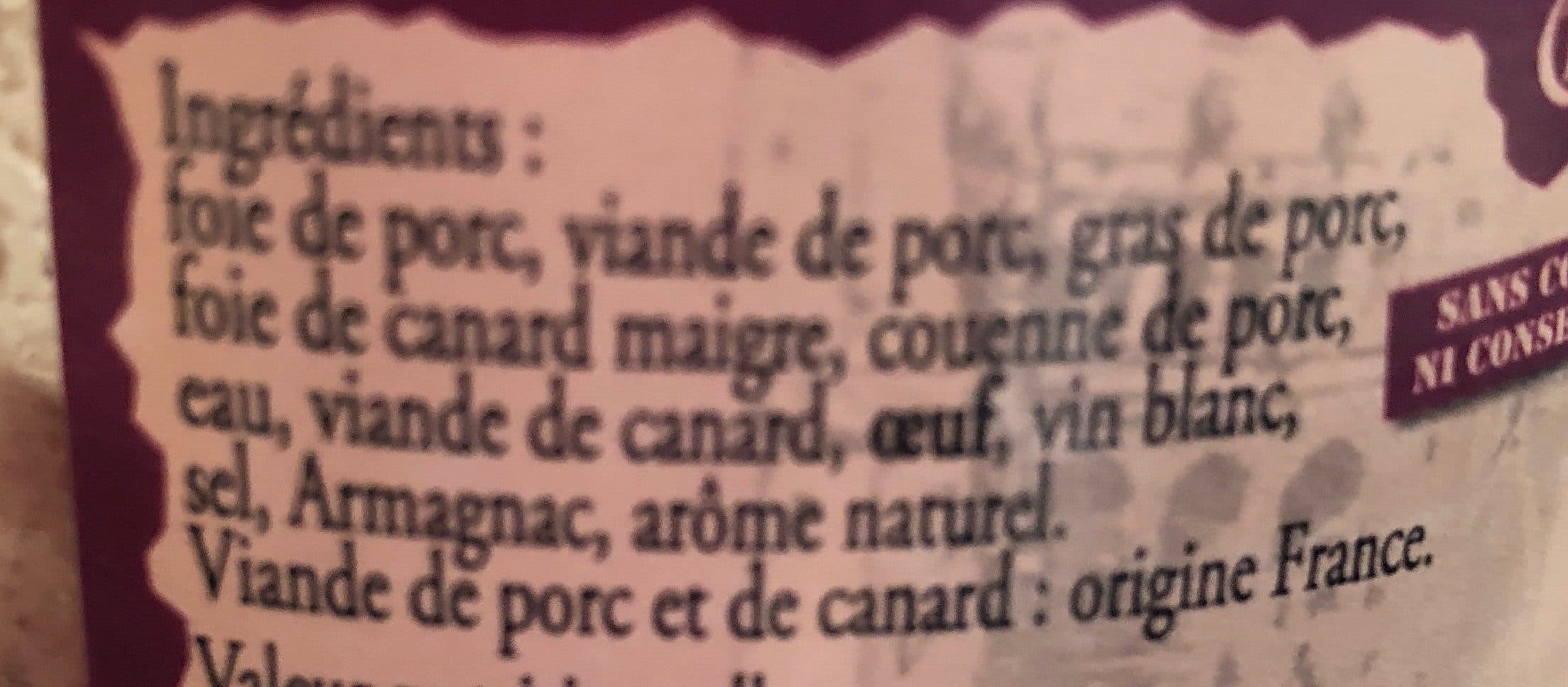 Open Food Facts Laredy, Terrine du Perigord, le pot de packshot