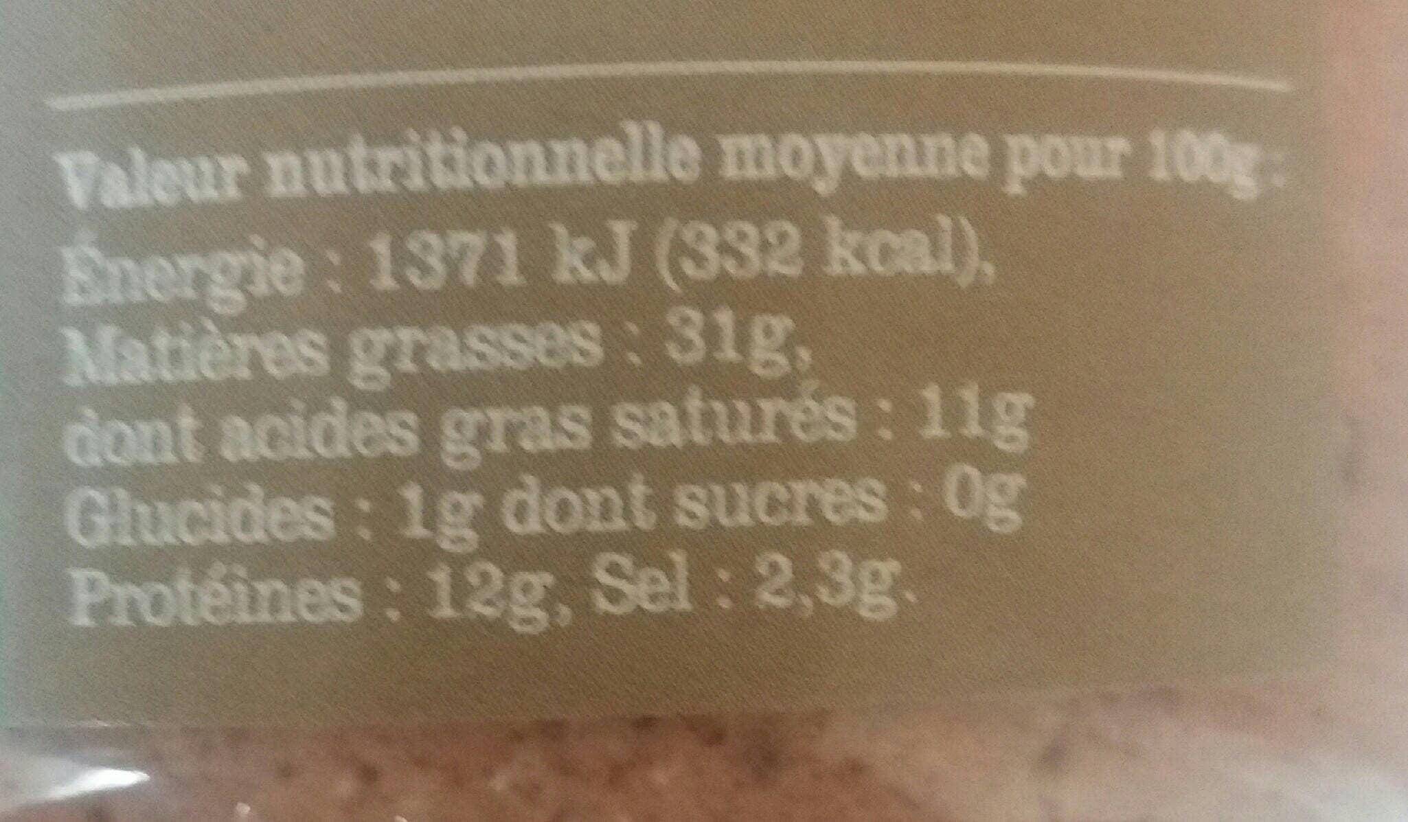 Comté De Quinsac Terrine de noël façon pain d'épices packshot