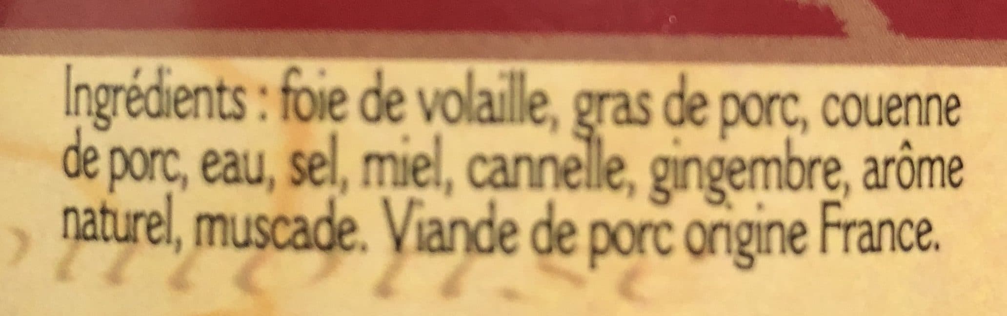 Delices D’Avent Terrine de Noël packshot