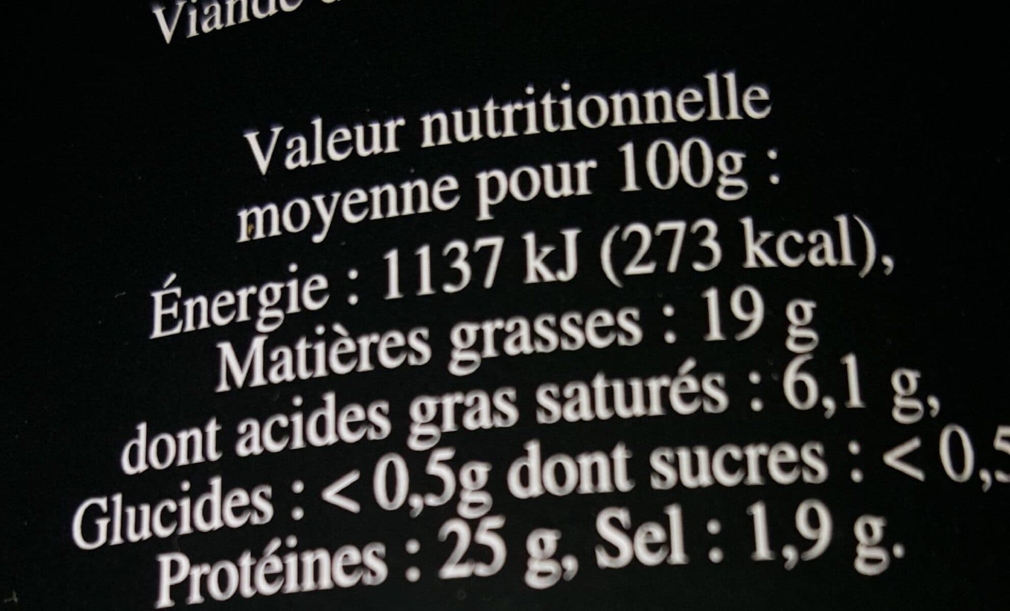 Les Trois Chefs Manchons de canard confits packshot