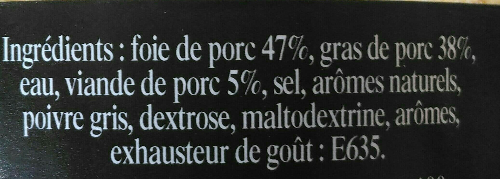 Les Trois Chefs Confit de Foie de Porc packshot