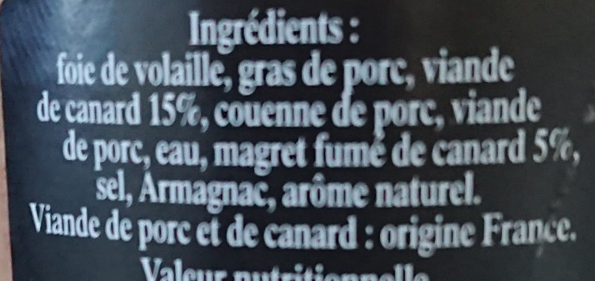 Les Trois Chefs Terrine de canard au magret packshot