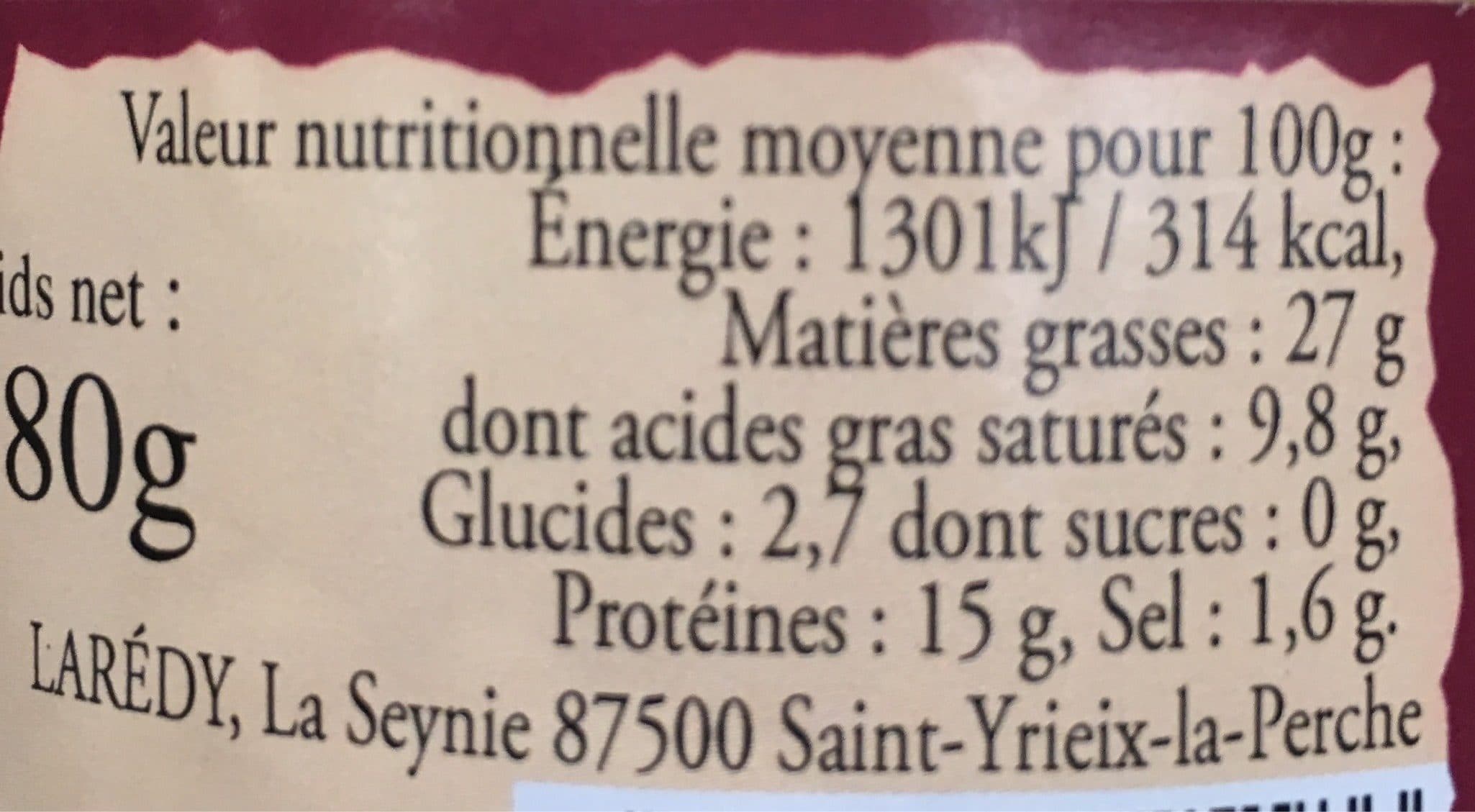 Comte De La Segnie Terrine Paysane au Maroilles packshot