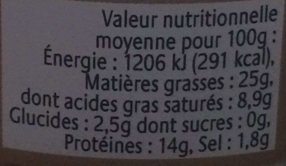 Open Food Facts Terrine de campagne packshot