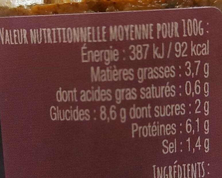Open Food Facts La terrinevegetale packshot