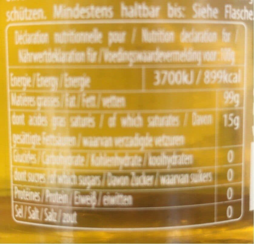 Open Food Facts Natives Olivenöl Extra Aop Baux De Provence packshot