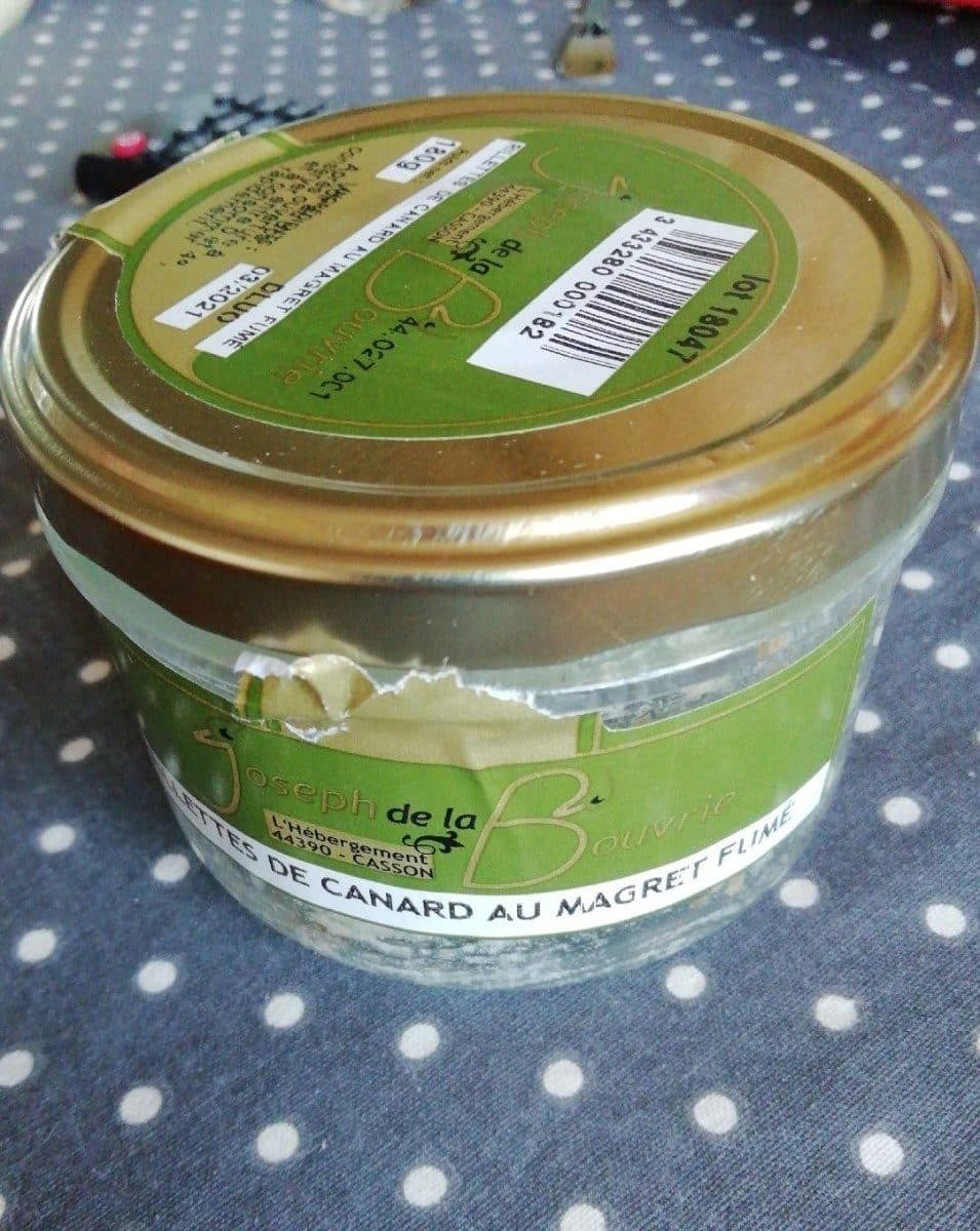 Open Food Facts Rillettes de canard au magret fumé packshot