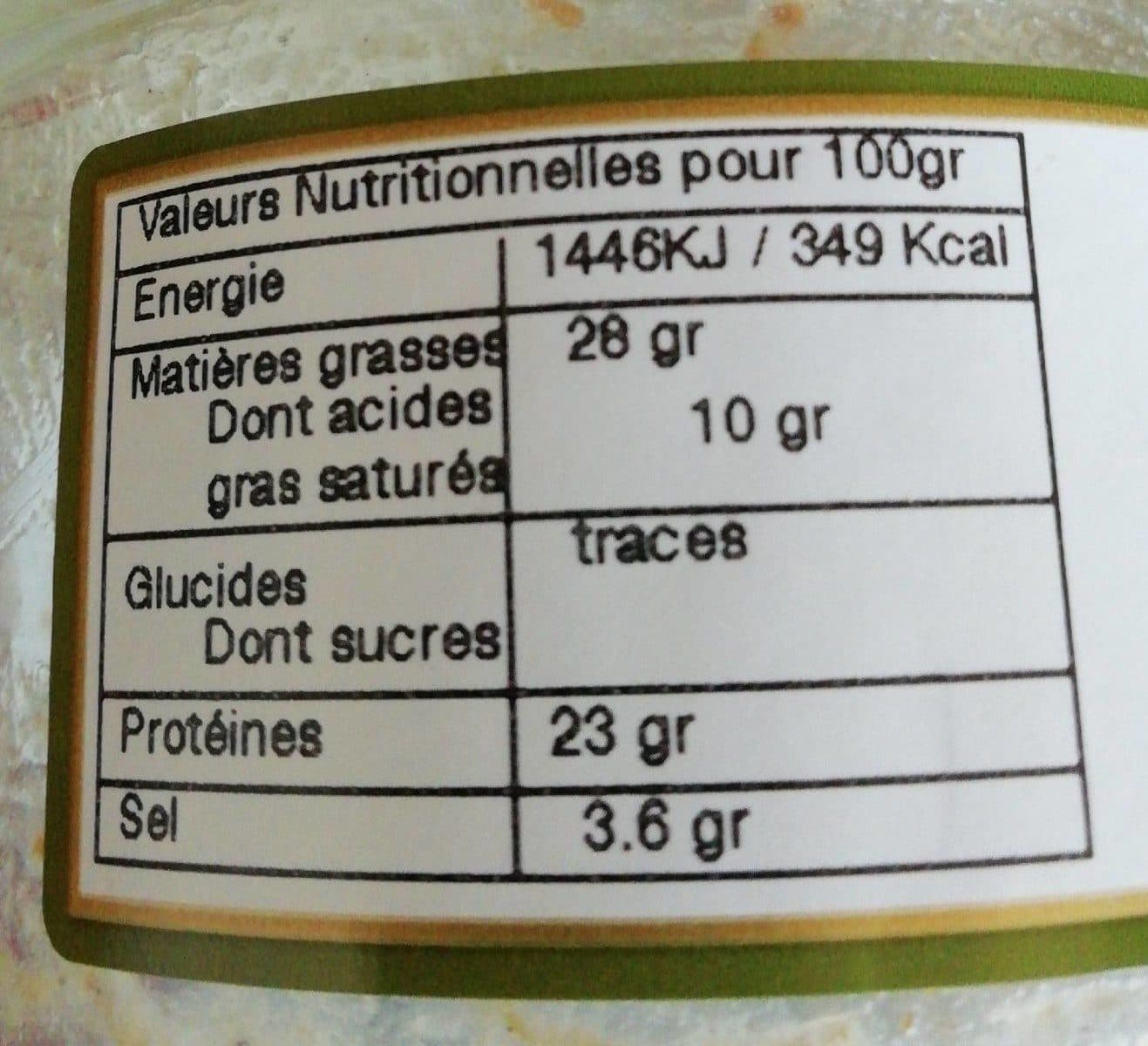 Open Food Facts Rillettes de canard au magret fumé packshot