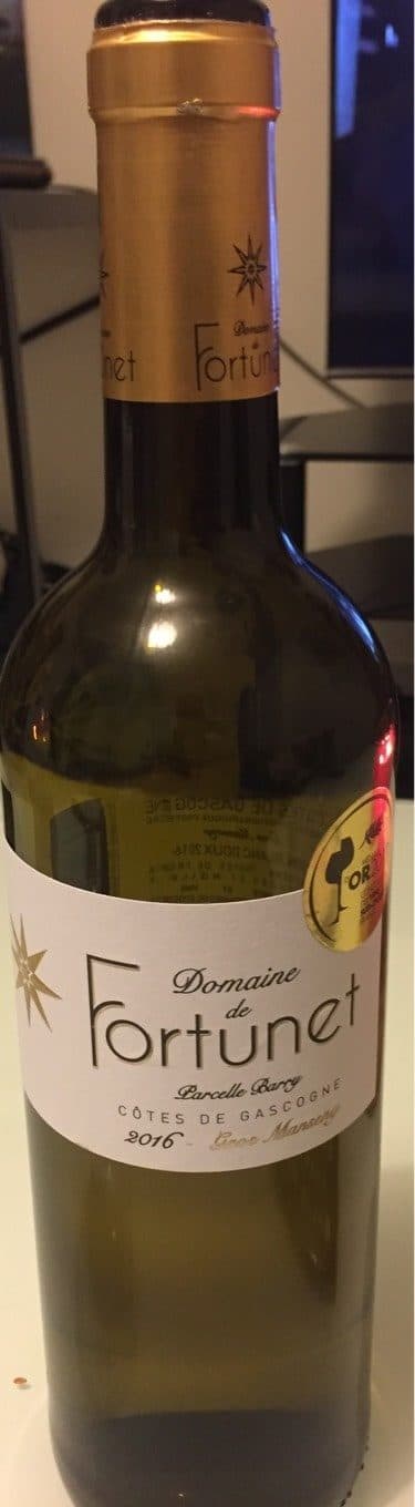 Domaine De Fortunet Vin blanc moelleux packshot