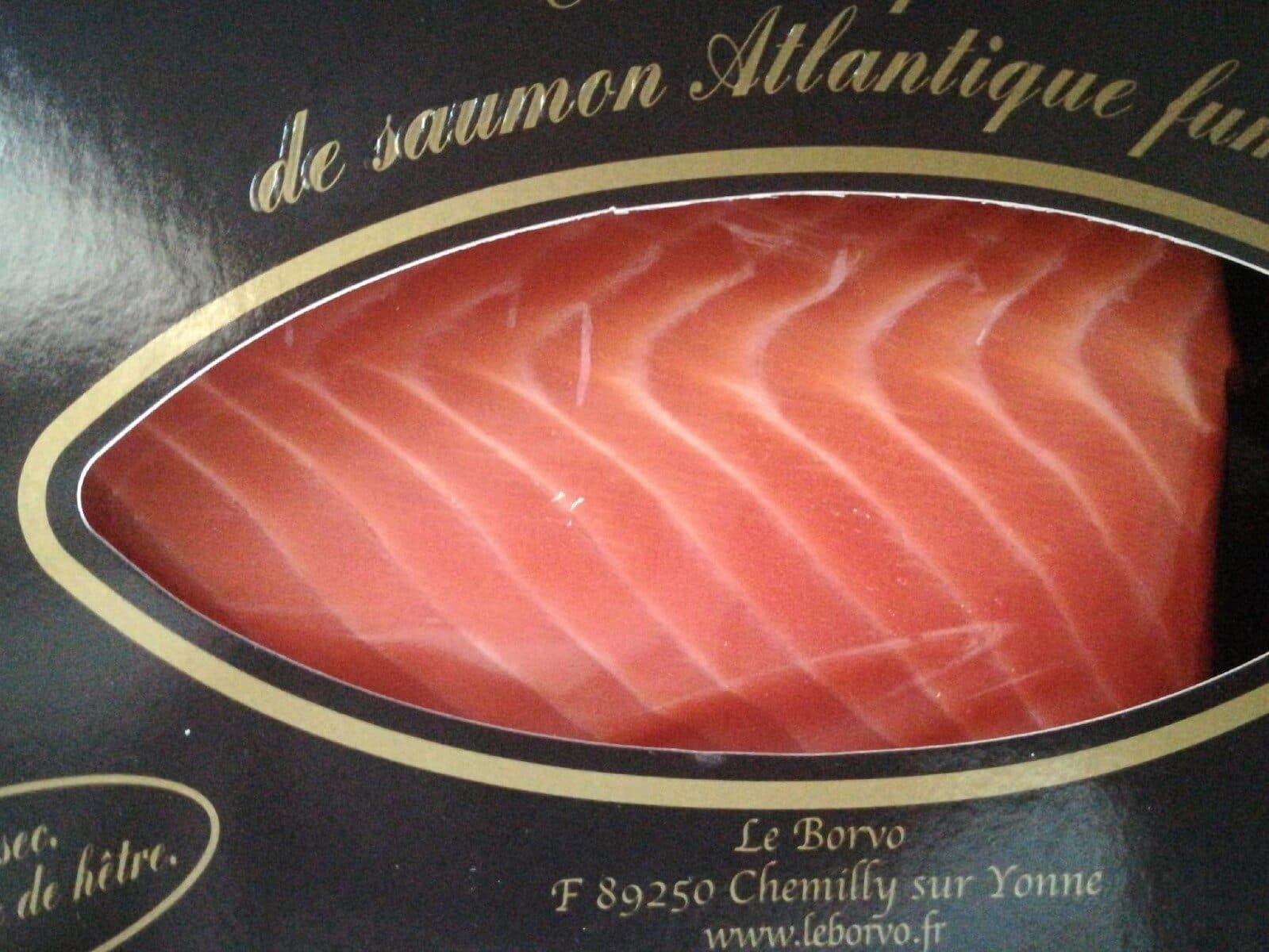 Open Food Facts Coeur de filet de saumon atlantique fumé packshot