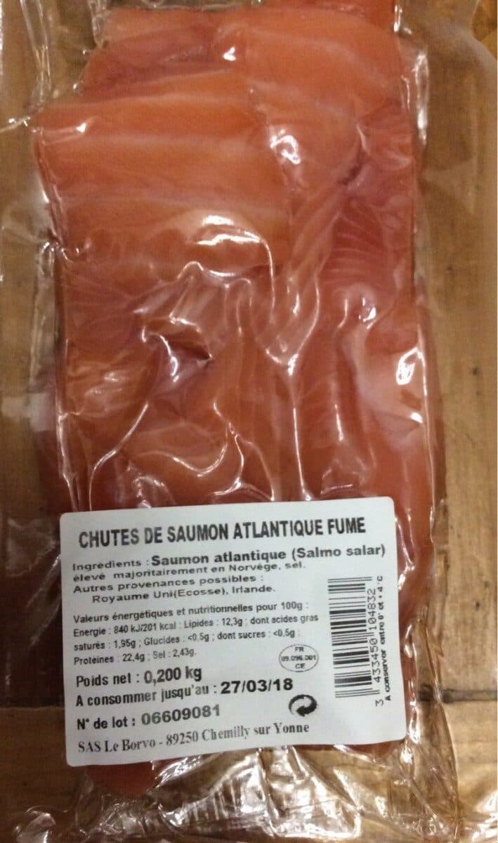 Open Food Facts Chutes de saumon packshot