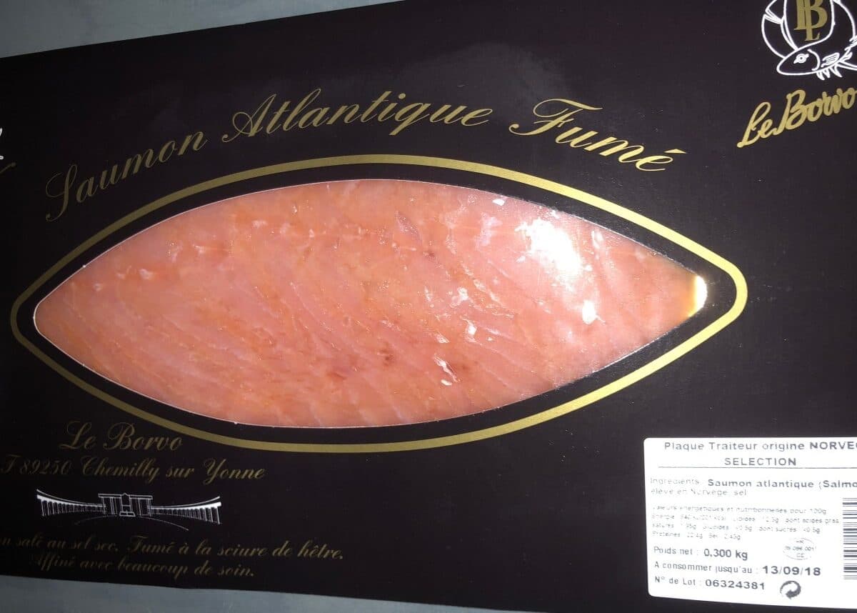 Open Food Facts Saumon atlantique packshot