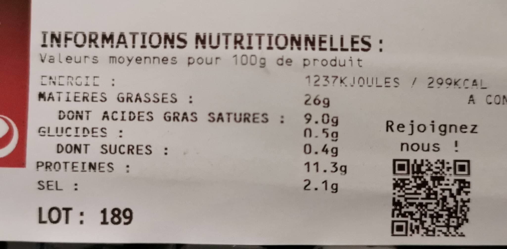 Open Food Facts Cervelas packshot