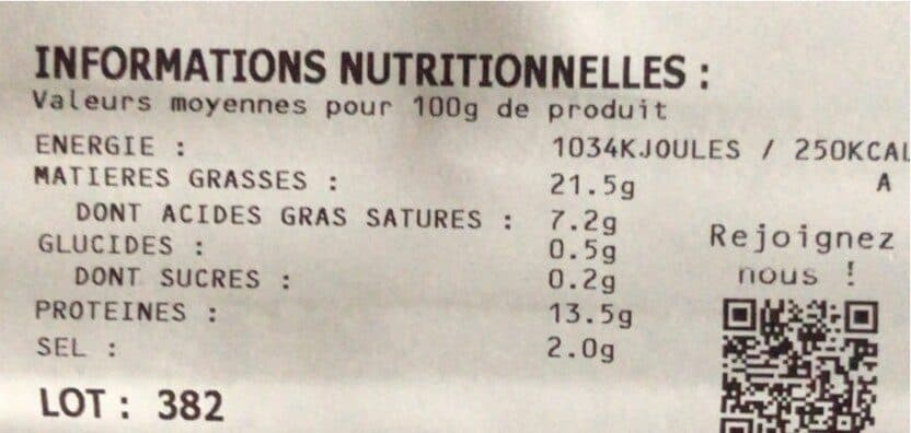 Secrets Du Val D'argent Saucisse a griller paysanne packshot