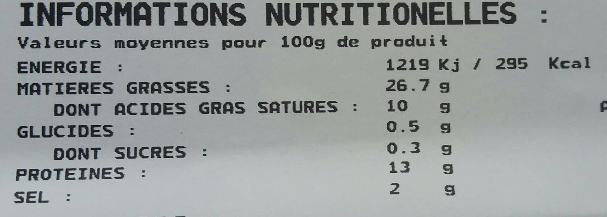 Secrets Du Val D'argent Saucisse à griller au Munster packshot