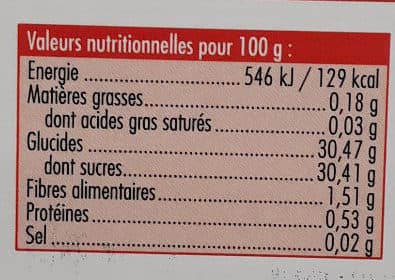 La Manufacture des Belles Glaces Sorbet plein fruit à la fraise senga sengana avec morceaux de fraise semi-confits packshot