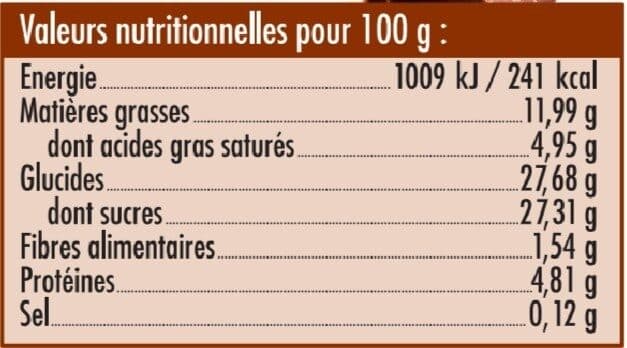 La Manufacture des Belles Glaces Crème glacée façon pâte à tartiner au chocolat et aux noisettes packshot